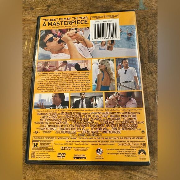 Free with purchase** The Wolf of Wall Street, DVD - Picture 2 of 5